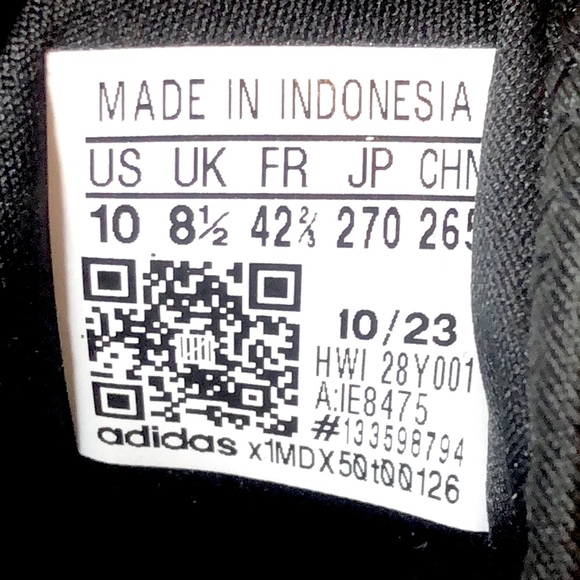 ADIDAS CLOUDFOAM X_PLRPULSE Black w Speckled Soles Slip On Shoes Unisex NIB - Picture 12 of 17